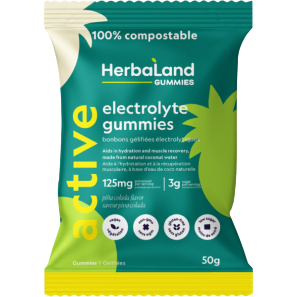 Herbaland's powerful Electrolytes Gummies